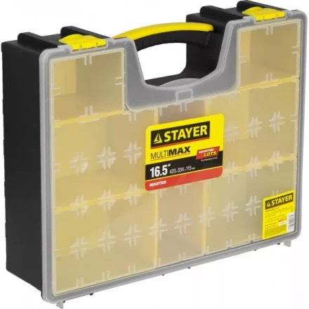 Органайзер &quot;MULTIMAX&quot; пластиковый, 16,5&quot;, STAYER 38033-16 купить в Нягани