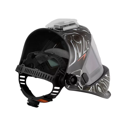 Маска сварщика Корунд МЕГА чёрная ф-р MEGA внеш. регулировка в коробке купить в Нягани