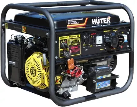 Бензогенератор Huter DY8000LXA с АВР купить в Нягани
