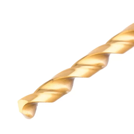 Сверло спиральное по металлу Matrix, 10 x 300 мм, HSS, нитридтитановое покрытие, 714310 купить в Нягани