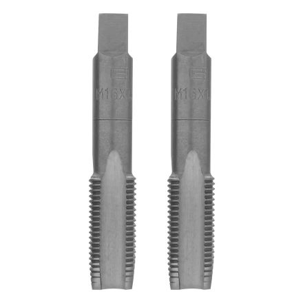 Метчик ручной М16 х 1.5 мм, комплект из 2 шт Сибртех 76644 купить в Нягани