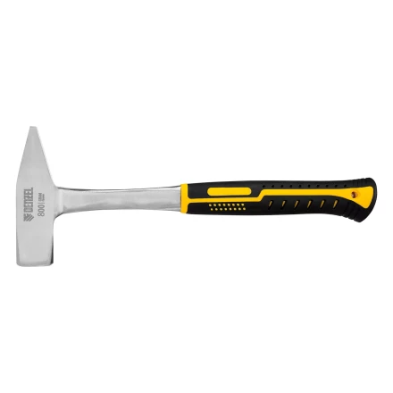 Молоток слесарный 800 г Denzel 10405, цельнометаллический, двухкомпонентная рукоятка купить в Нягани