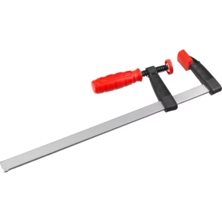 Струбцина ЗУБР &quot;МАСТЕР&quot;, тип &quot;F&quot;, пластмассовая ручка, стальная закаленная рейка, 50х250мм 32150-050-250 купить в Нягани