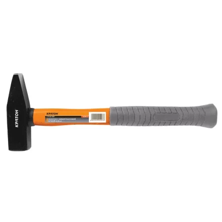 Молоток с фиберглассовой обрезиненной рукояткой 0,60кг   Кратон 2 15 01 008 купить в Нягани