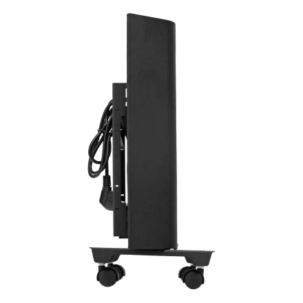 Конвектор электрический Denzel XCE-1000 B, 230 В, 1000 Вт, X-образный нагреватель черный 98127 купить в Нягани