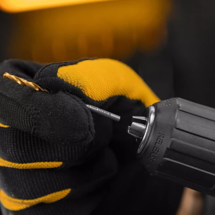 Сверло спиральное по металлу 3 x 60 мм, Р6М5, Golden Tip , 2шт. Denzel 718225 купить в Нягани