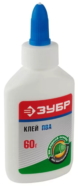 Клей ПВА ЗУБР, на блистере, 60 г 41932 купить в Нягани