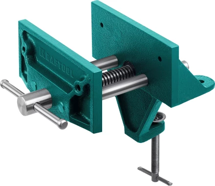 Тиски KRAFTOOL столярные переносные, на струбцине 32720-155 купить в Нягани