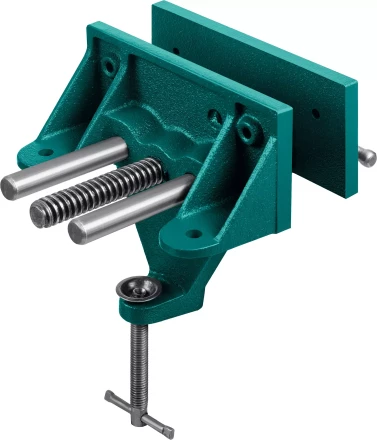 Тиски KRAFTOOL столярные переносные, на струбцине 32720-155 купить в Нягани