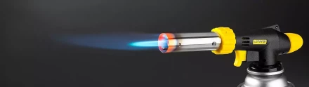 Газовая горелка &quot;ProTerm&quot; на баллон, STAYER &quot;PROFESSIONAL&quot; 55580, с пьезоподжигом, регулировка пламени, цанговое соединение, 1300С 55580 купить в Нягани