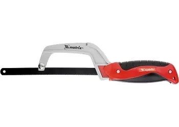 Ножовка по металлу, 250 мм, обрезиненная рукоятка MATRIX 775605 купить в Нягани