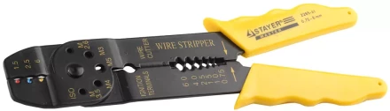 Электропассатижи, 0.75 - 6 мм2, 210 мм, STAYER 2265-21 купить в Нягани