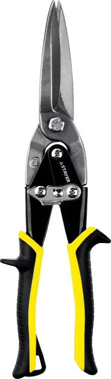 STAYER Ножницы по металлу, прямые удлинённые, Cr-V, 290 мм 23055-29 купить в Нягани