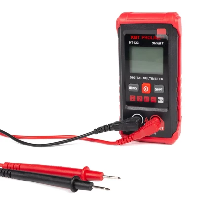 Мультиметр цифровой компактный КВТ SMART KT 123 с автоматическим выбором режимов и пределов измерений (88550) купить в Нягани