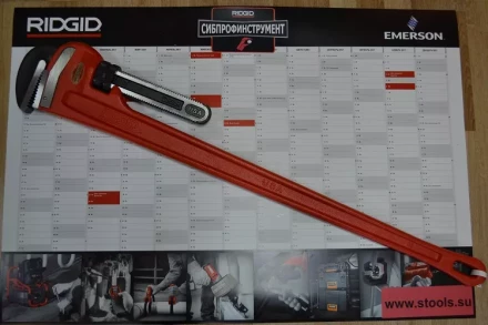 Прямой трубный ключ для тяжелых работ 48  31040 купить в Нягани