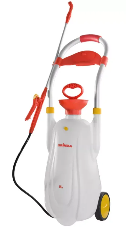Опрыскиватель GRINDA  "Handy Spray" садовый, 16 л, с телескоп. удлинителем, на колесах 8-425163 купить в Нягани