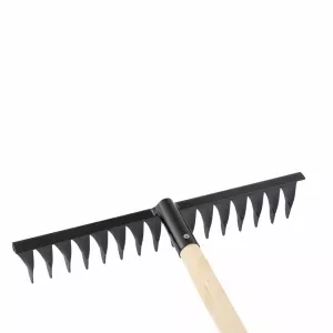 Грабли 16-зубые 420мм с черенком витые СИБРТЕХ 61763 купить в Нягани