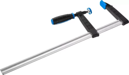 Струбцина ЗУБР &quot;ПРОФЕССИОНАЛ&quot;, тип &quot;F&quot;, двухкомпонентная ручка, стальная закаленная рейка, 120х500мм 32155-120-500 купить в Нягани