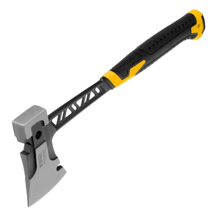 Топор цельнокованый 600 г Denzel 21499, двухкомпонентная обрезиненная рукоятка купить в Нягани