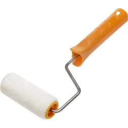 Мини-валик "VELOUR" малярный в сборе, ворс 4мм, бюгель 6мм, 15х70мм, STAYER Master 03-0501-07_z01