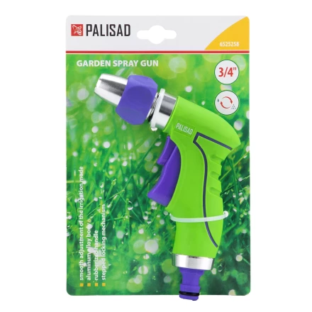 Пистолет-распылитель Palisad , регулируемый, металлический корпус, 6525258 купить в Нягани