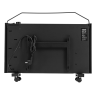 Конвектор электрический Denzel XCE-1500 B, 230 В, 1500 Вт, X-образный нагреватель черный 98128 купить в Нягани