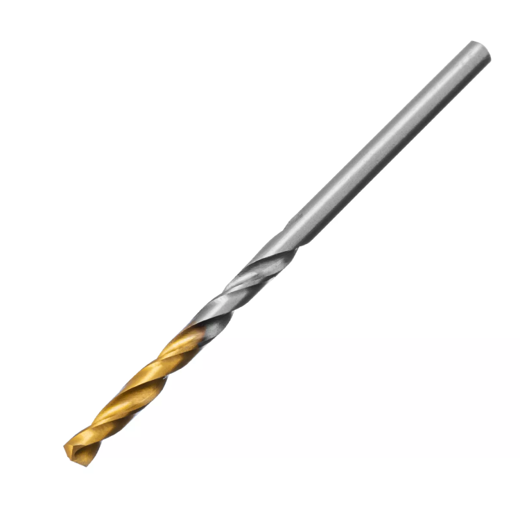 Сверло спиральное по металлу 3,2 x 65 мм, Р6М5, Golden Tip , 2шт. Denzel 718226 купить в Нягани