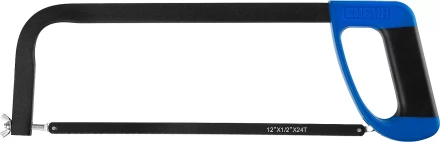 Ножовка по металлу, СИБИН 15781, металлическая рамка, проходящая сквозь рукоятку, 300 мм 15781 купить в Нягани