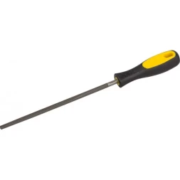 Напильник STAYER "PROFI" круглый, с двухкомпонентной рукояткой, № 1, 200мм 16605-20-1