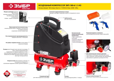 Компрессор воздушный ЗКП-180-6-1.1-Н3 серия МАСТЕР купить в Нягани