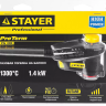Газовая горелка "ProTerm" на баллон, STAYER "PROFESSIONAL" 55582, с пьезоподжигом, регулировка пламени, вихревое пламя, цанговое соединение, 1300С 55582 купить в Нягани