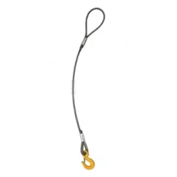 Строп канатный одноветвевой 1СК 1 т L=1 м с кч гост 1.0 т опрессовка