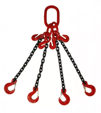 Строп цепной TOR 4СЦ г/п 2,36 т 6,0 м с укорачивающими крюками 1014453 купить в Нягани