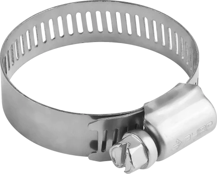 Хомуты нержавеющие с просечной лентой 127 мм пакет серия ПРОФЕССИОНАЛ купить в Нягани