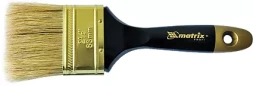Кисть плоская "Профи" 2" натуральная щетина деревянная ручка  MATRIX 83152