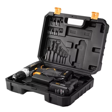 Дрель аккумуляторная в наборе DEKO GCD20DU3 SET5, 063-4145 купить в Нягани