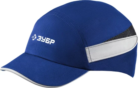 ЗУБР БИНОМ, синяя, ударопрочный корпус, укороченный козырёк 55 мм, размер от 54 до 59 см, защитная каскетка, Профессионал (11095) купить в Нягани