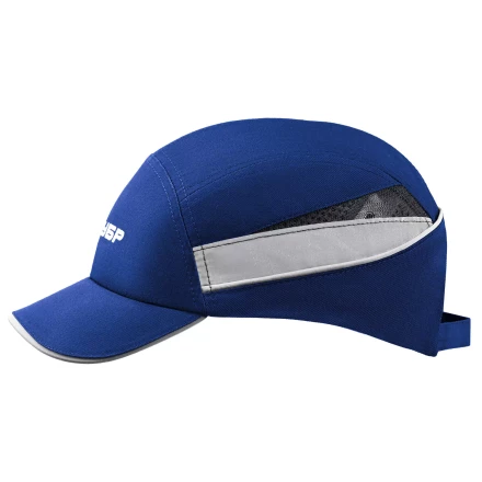 ЗУБР БИНОМ, синяя, ударопрочный корпус, укороченный козырёк 55 мм, размер от 54 до 59 см, защитная каскетка, Профессионал (11095) купить в Нягани