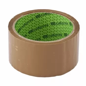 Клейкая лента "Эксперт" 45 мкм 36 мм х 60 м цвет коричневый Сибртех 88723 купить в Нягани