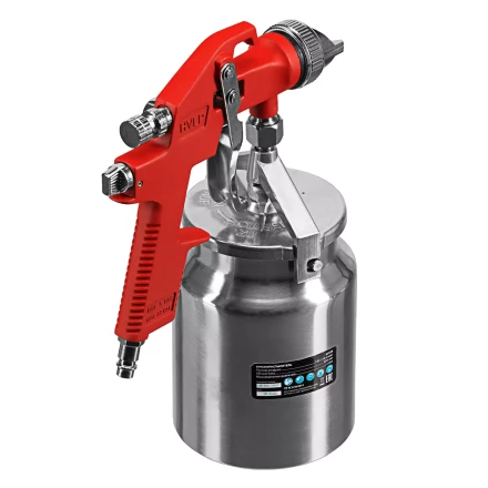 Краскораспылитель HVLP пневмат. с нижним бачком V= 1 л, сопло диаметром 1.4 мм// Matrix 57319 купить в Нягани