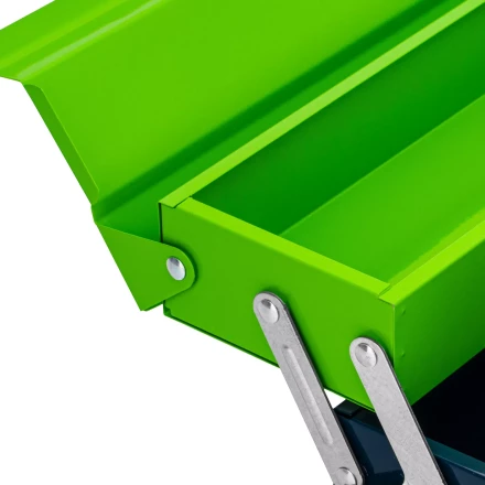 Ящик для инструмента Сибртех 90750, 430 х 200 х 160 мм, три секции, металлический купить в Нягани