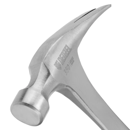 Молоток-гвоздодер 350 г Denzel, цельнометаллический, двухкомпонентная рукоятка 10422 купить в Нягани