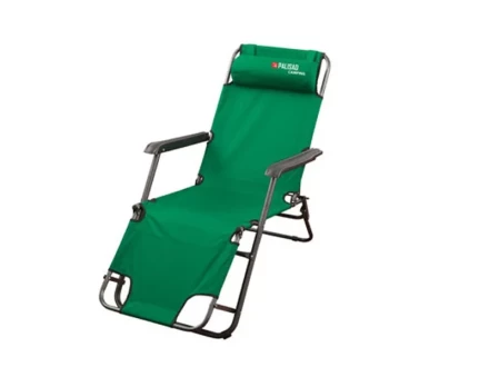 Кресло-шезлонг двухпозиционное 156х60х82 см PALISAD Camping 69587 купить в Нягани