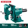Тиски KRAFTOOL 3D-STEEL универсальные 32704-150 купить в Нягани