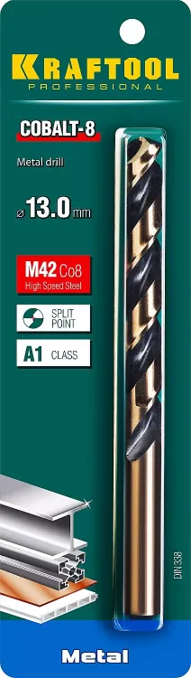 Сверло по металлу HSS-Co 29656-13 купить в Нягани