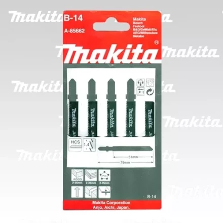 Пилки для лобзика Makita B-14 A-85662 купить в Нягани