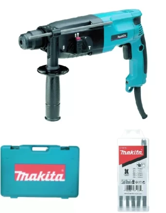 Перфоратор Makita HR2450X8 (НАБОР БУРОВ ИЗ 5 шт. В ПОДАРОК) купить в Нягани