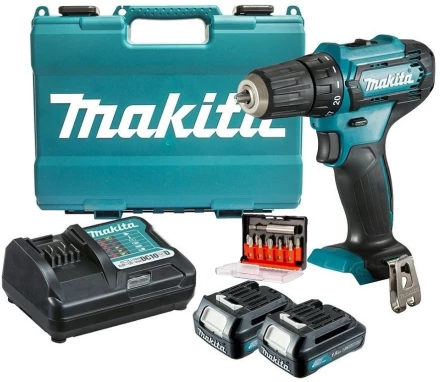 Дрель-шуруповерт Makita DF333DYX14,12В,2х1,5Ач Li-ion купить в Нягани