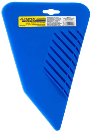 Шпатель STAYER прижимной, для обоев, пластмассовый, 280мм 10205 купить в Нягани