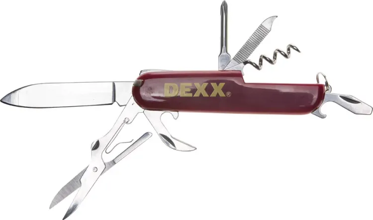 Нож DEXX складной многофункциональный, пластиковая рукоятка, 10 функций 47645 купить в Нягани
